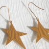Pendientes Estrella Dorados Acero Inoxidable